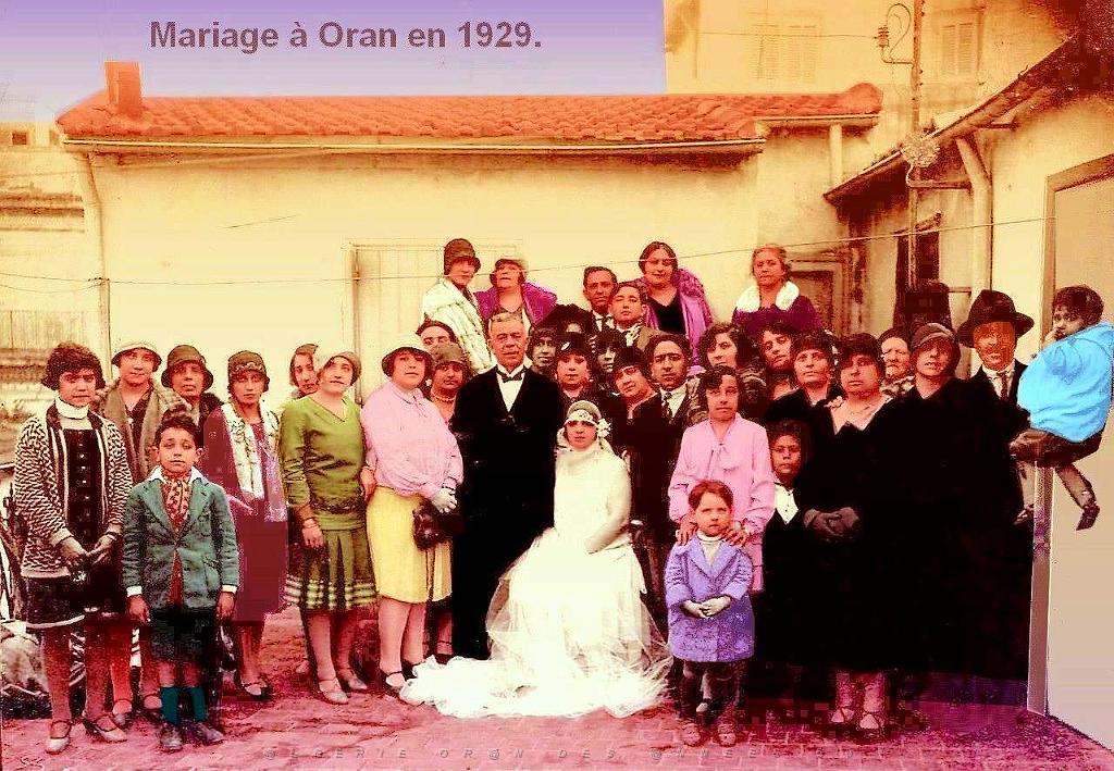 Oran - Mariage en 1929.jpg